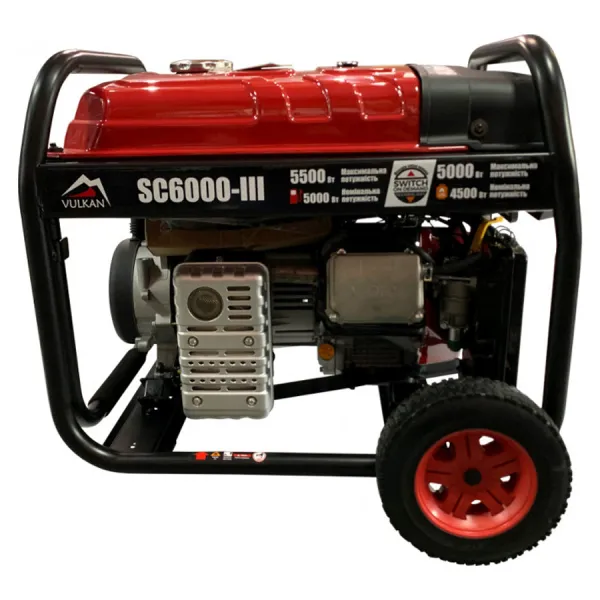 Бензо-газовый генератор Vulkan SC6000-III