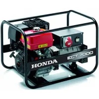 Бензогенератор 7 кВт Honda ECT 7000 открытого типа