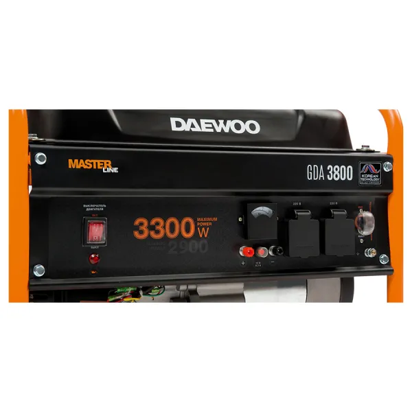 Бензиновый генератор Daewoo GDA 3800
