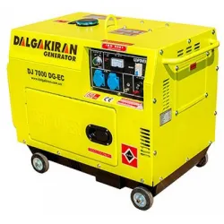Генератор дизельный DALGAKIRAN DJ4000DG-EC в кожухе
