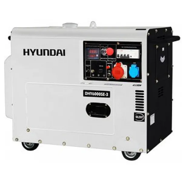 Дизельная электростанция 5 кВт HYUNDAI DHY 6000SE-3