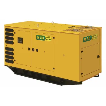 Электрогенератор дизельный M.A.B. POWER SYSTEMS AD770 в кожухе