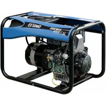 Дизельный генератор 5 кВт SDMO Diesel 6000 E XL C открытого типа
