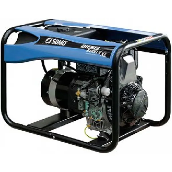 Дизельный генератор 5 кВт SDMO Diesel 6000 E XL C открытого типа
