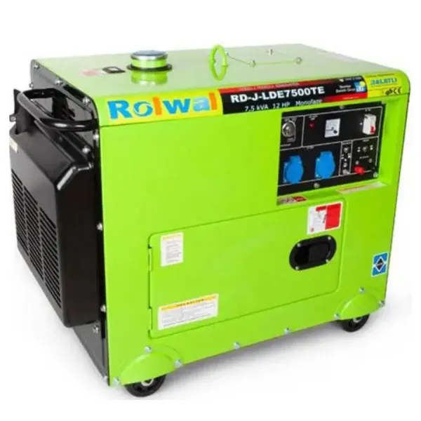 Дизельный генератор Rolwal RD-FP-J-LDE7500TE