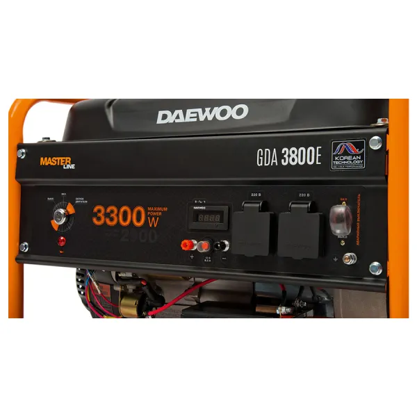 Бензиновый генератор Daewoo GDA 3800E