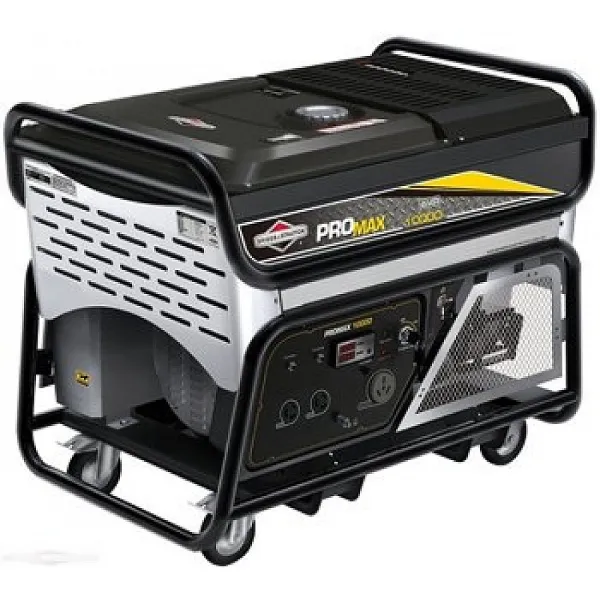 Бензогенератор 9,6 кВт Briggs&Stratton Pro Max 10000T открытого типа