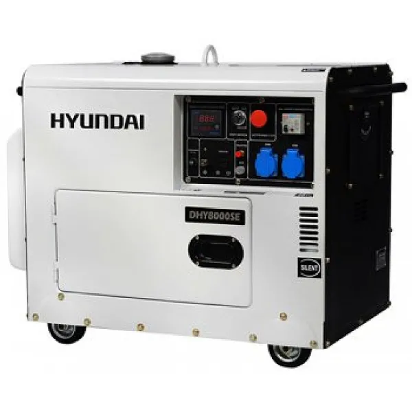 Електрогенератор дизельний 6 кВт HYUNDAI DHY 8000SE