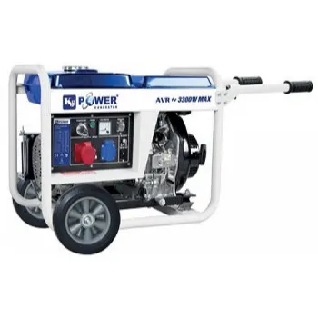 Дизельный генератор 3,5 кВт KJ POWER KJ4500E3