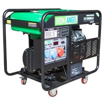 Бензиновый генератор Iron Angel EG18000EA3 + блок автоматики