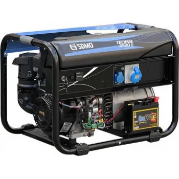 Электростанция бензиновая 6 кВт SDMO TECHNIC 6500 E открытого типа