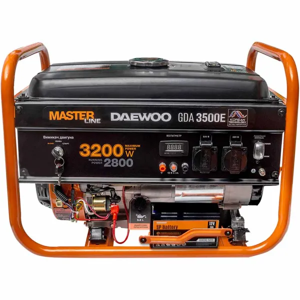 Бензиновый генератор Daewoo GDA 3500E