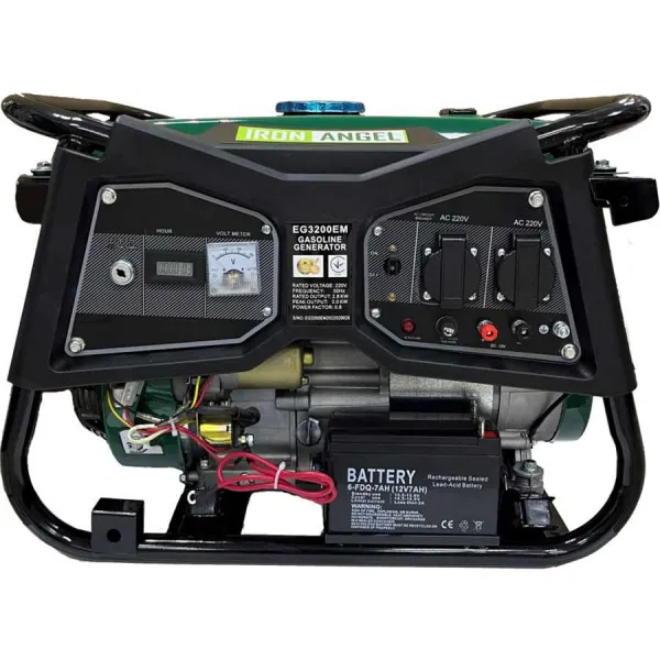 Бензиновий генератор Iron Angel EG 3200 EM