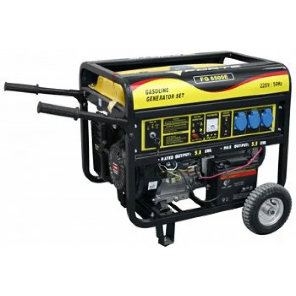 Бензогенератор 5 кВт Forte FG6500E открытый