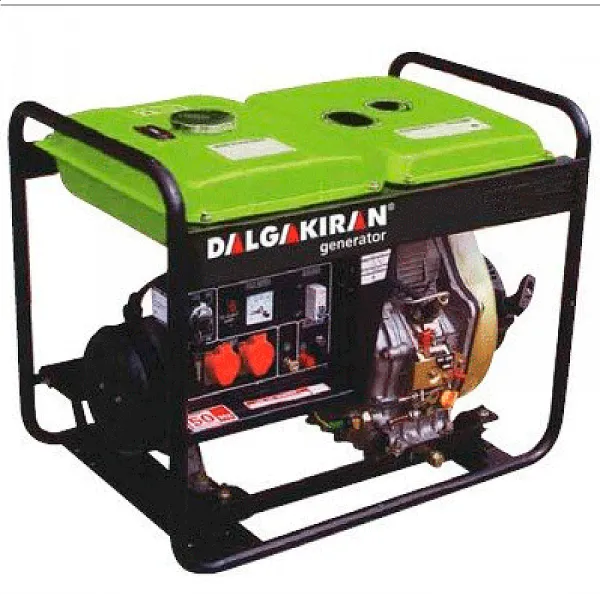 Дизельна електростанція DALGAKIRAN DJ7000DG-E відкритого типу