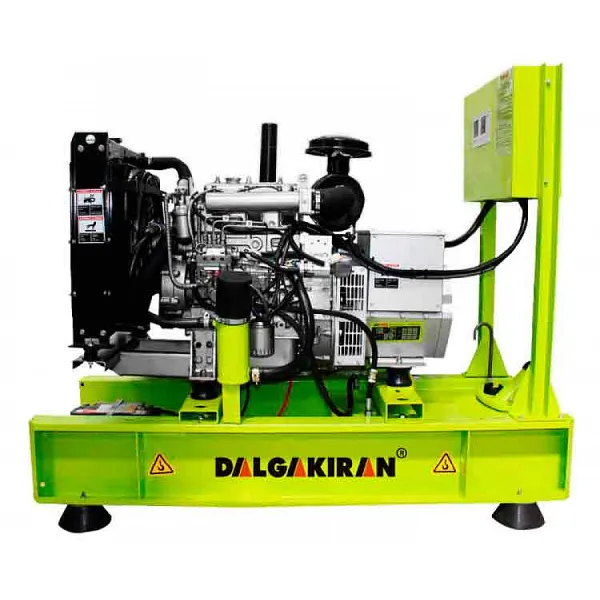 Дизельный генератор 10 кВт DALGAKIRAN DJ13NT открытого типа