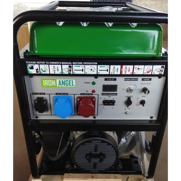 Бензиновый генератор Iron Angel EG12000EA3 + блок автоматики