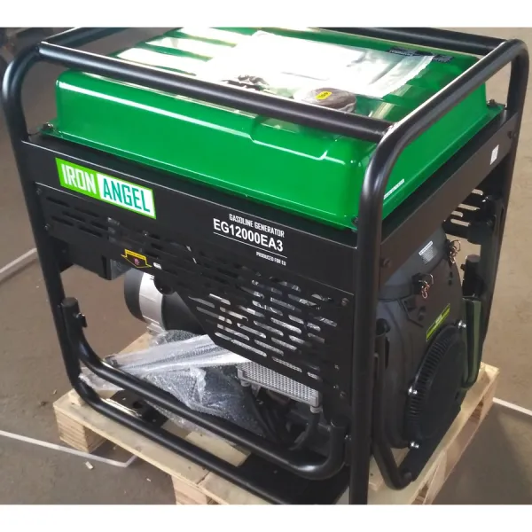 Бензиновый генератор Iron Angel EG12000EA3 + блок автоматики