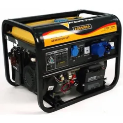 Генератор бензиновый 6 кВт Forte FG6500EA открытый