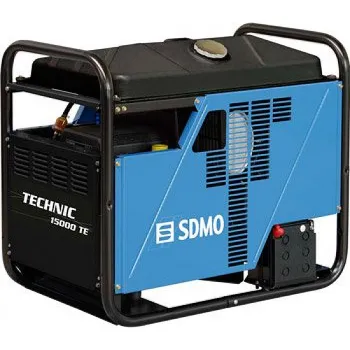 Генератор бензиновый 11 кВт SDMO TECHNIC 15000 TE открытого типа