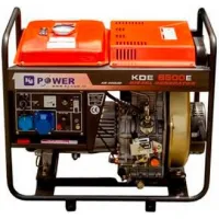 Электрогенератор дизельный KJ POWER KDE3500E открытого типа