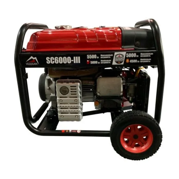 Генератор газобензиновый 5 кВт Vulkan SC6000-III (SC6000-III)