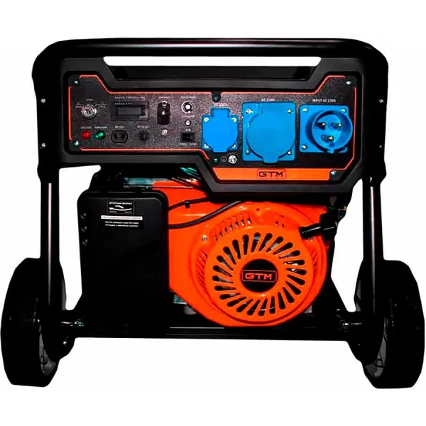 Генератор бензиновый GTM DK7500-L 7.5 кВт