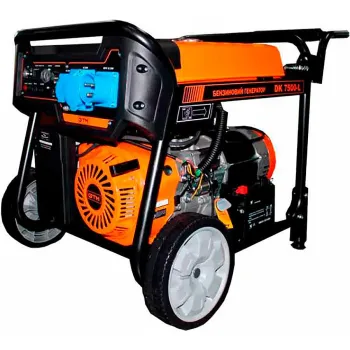 Генератор бензиновый GTM DK7500-L 7.5 кВт