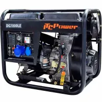 Электрогенератор дизельный ITC Power DG7800LE 6 кВт