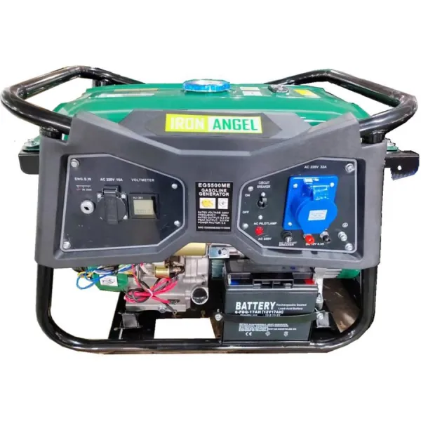 Бензиновий генератор Iron Angel EG 5500 ME