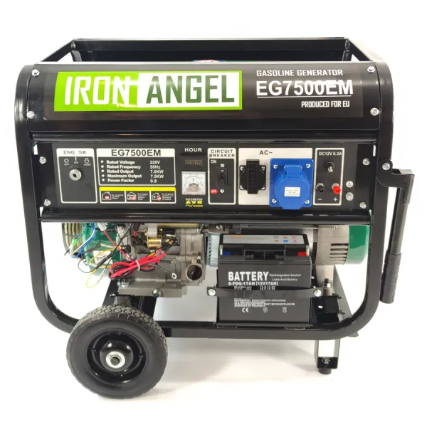 Бензиновый генератор Iron Angel EG 7500 EМ