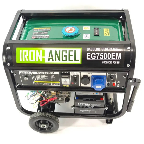 Бензиновый генератор Iron Angel EG 7500 EМ