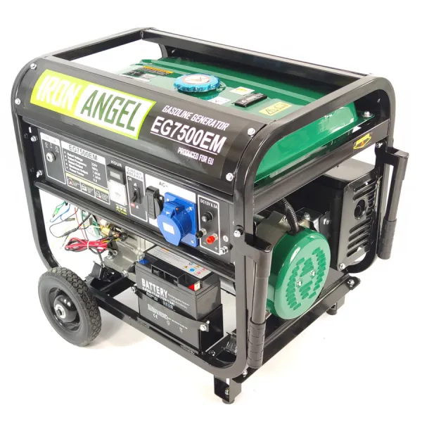 Бензиновый генератор Iron Angel EG 7500 EМ