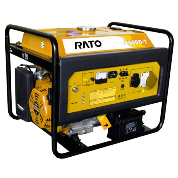 Бензиновый генератор Rato R6000D-T