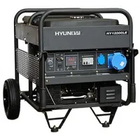 Бензиновая электростанция 10 кВт HYUNDAI HY 12000LE открытого типа
