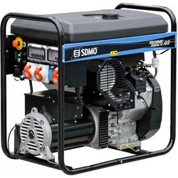 Электростанция бензиновая 15 кВт SDMO TECHNIC 20000 TE AVR C открытого типа