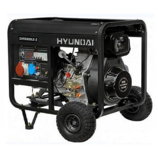 Дизельный генератор 5,5 кВт HYUNDAI DHY 6000LE-3