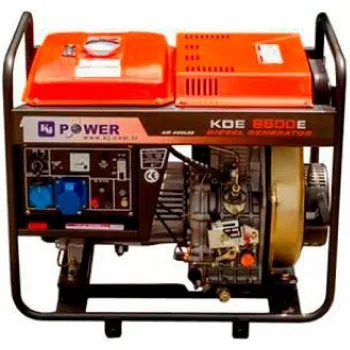 Дизельный генератор KJ POWER KDE5500E3 открытого типа