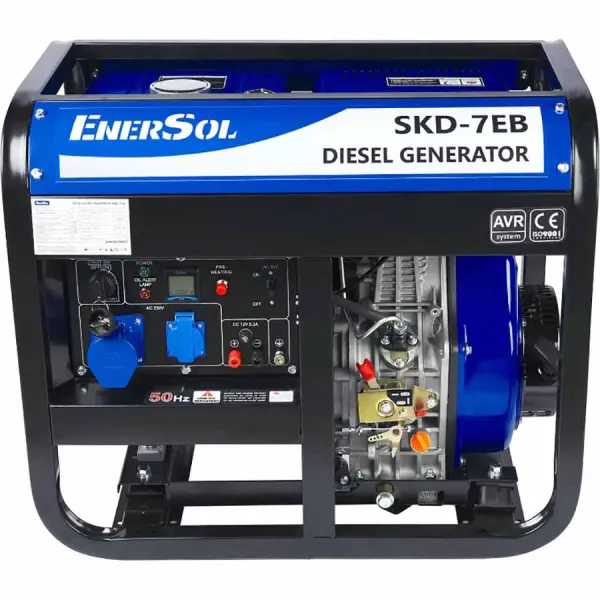 Дизельный генератор EnerSol SKD-7EB