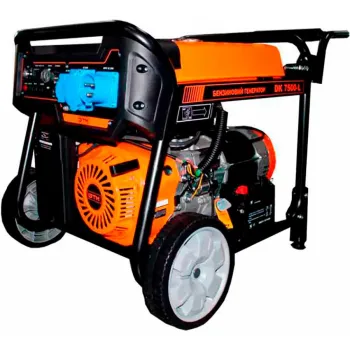 Генератор бензиновый GTM DK7500-L-3 7.5 кВт