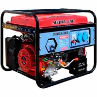 Миниэлектростанция бензиновая AGT Media Line MLG-6500E/2