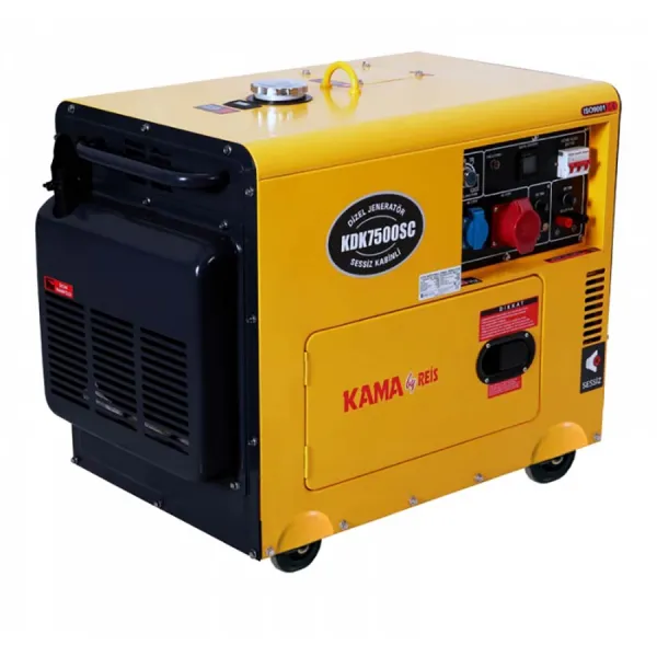 Дизельный генератор KAMA KDK7500SC