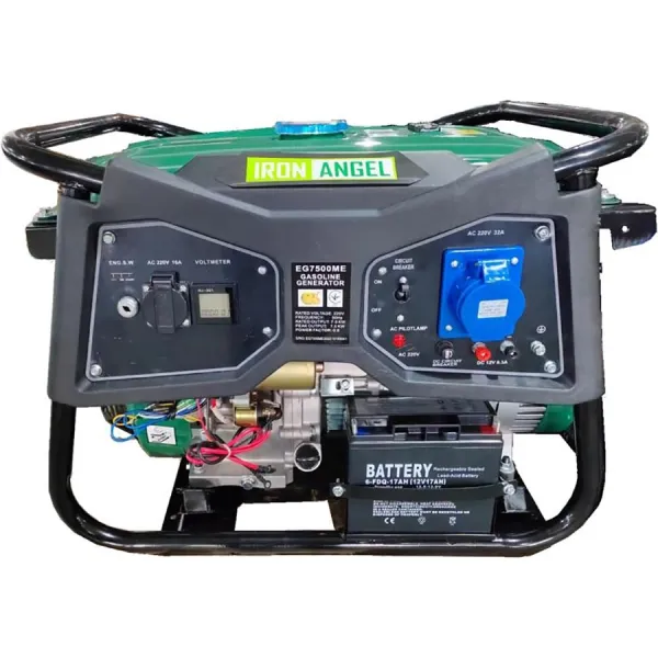Бензиновый генератор Iron Angel EG 7500 ME