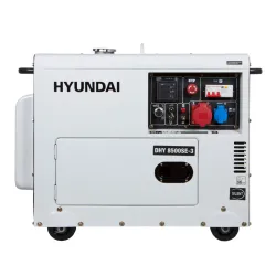 Дизельный генератор HYUNDAI DHY 8500SE-3