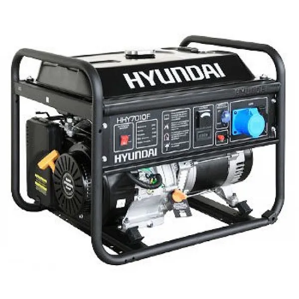 Генератор бензиновый 5 кВт HYUNDAI HHY 7010F открытый