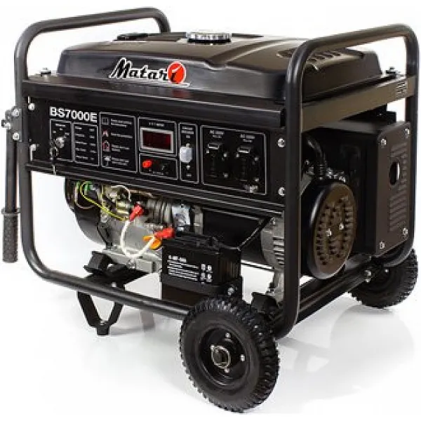 Бензиновый генератор 7 кВт Matari BS10000E открытого типа
