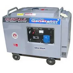 Електрогенератор дизельний 5 кВт Glendale DP6500L-SLE/3