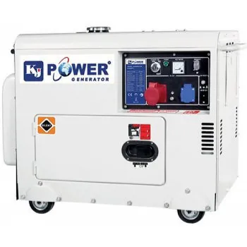 Дизельный генератор 6 кВт KJ POWER KJ7500T3