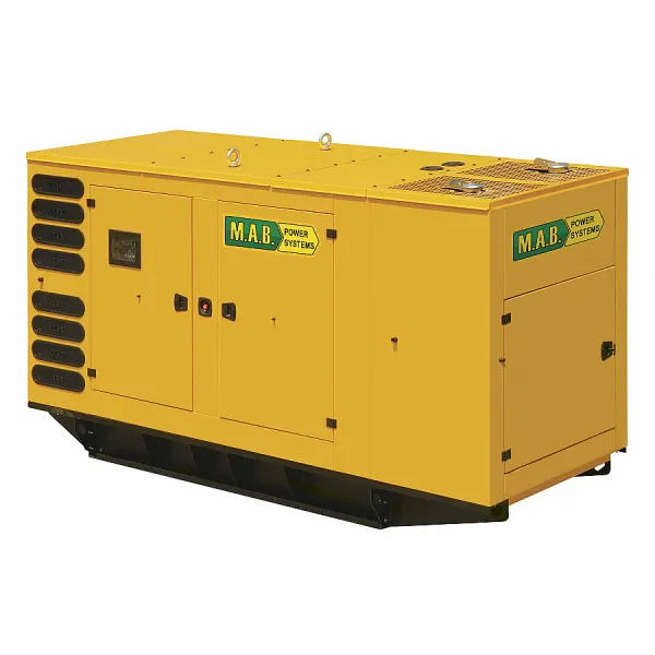 Дизельный генератор 500 кВт M.A.B. POWER SYSTEMS AD660 в кожухе