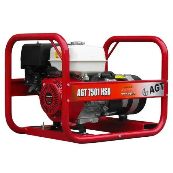 Бензиновый генератор AGT 7501 HSB R26